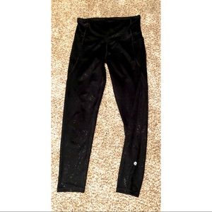 C 9 by Champion black speckled leggings